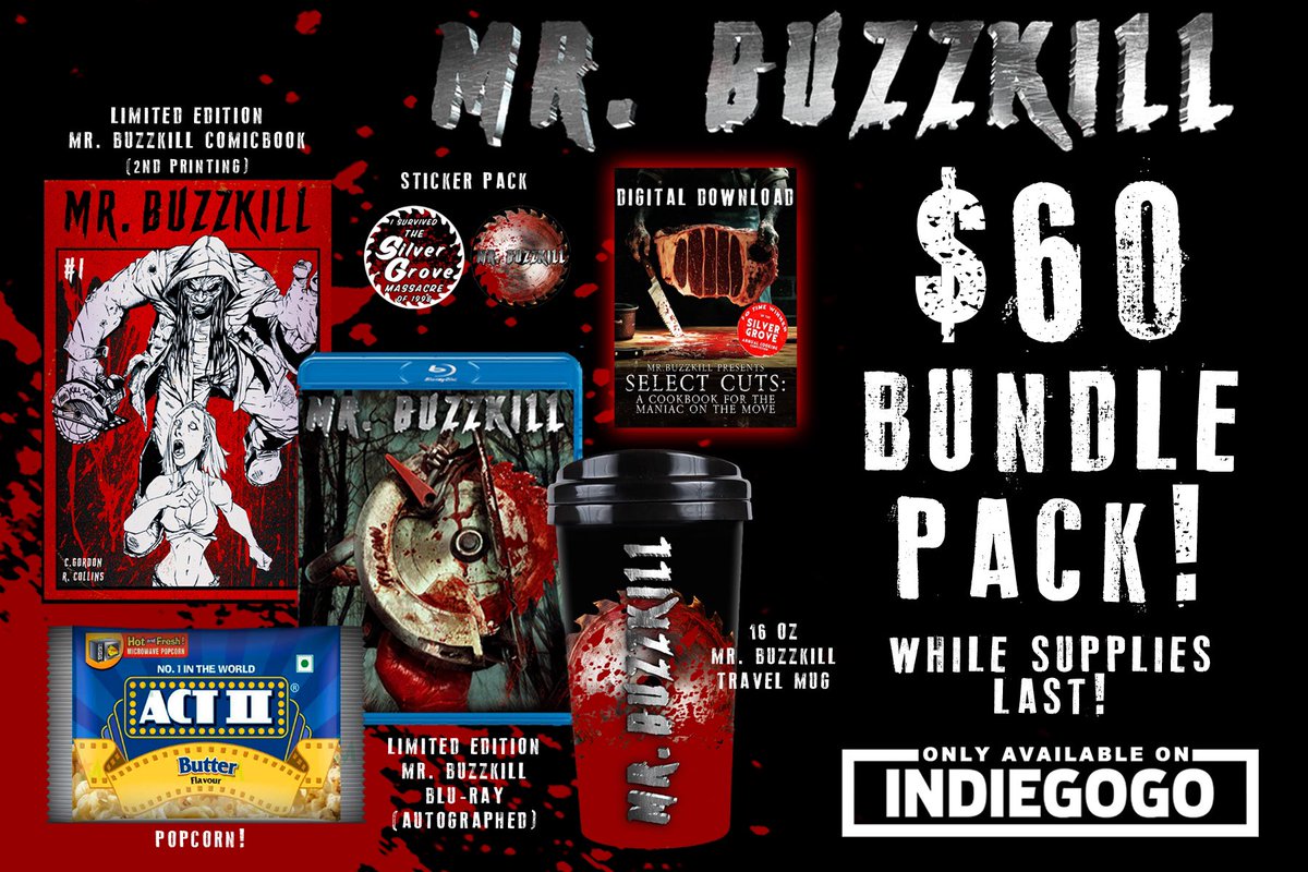 The Director of Don’t Fuck in the Woods is the Killer in this film! This deal is too good to miss! All that for $60?!?! igg.me/at/MBK/x#/  #horror #spookyseason #horrormovies #ohio #trending #supporthorror #horrorfan