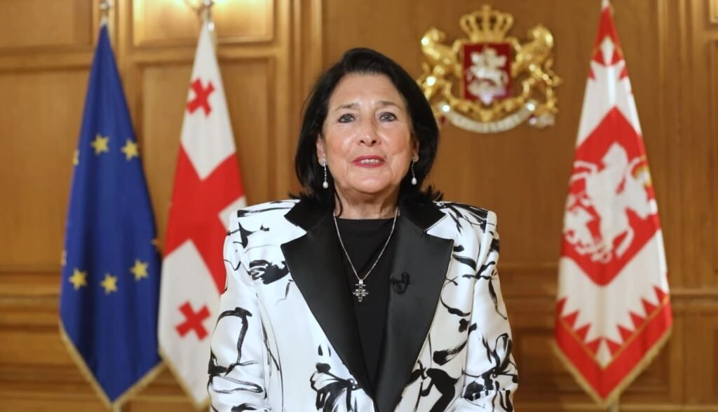 ❗️BREAKING: 

"Russian-style elections" held in Georgia with new tech to "launder falsifications," says President Zourabichvili.

President Salome Zourabichvili made this statement during a special briefing with opposition leaders.