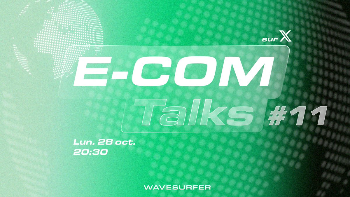 🌐E-COM Talks #11 — Lun. 28 oct. 20:30
🗣️Guests : <a href="/tom_builders/">Thomas</a> &amp; more !

L'expérience en live avec vos réactions en direct, vos questions et vos idées crée une énergie unique. ⚡️

Rejoignez-nous pour participer activement au Space 🏄