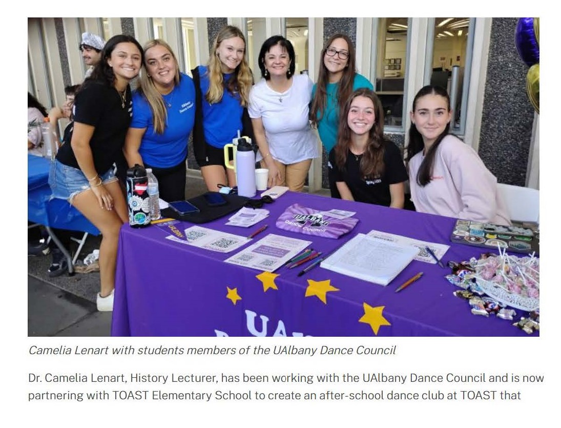 Office for Public Engagement webpage. With the wonderful UAlbany Dance Council.<a href="/ualbany/">University at Albany</a>