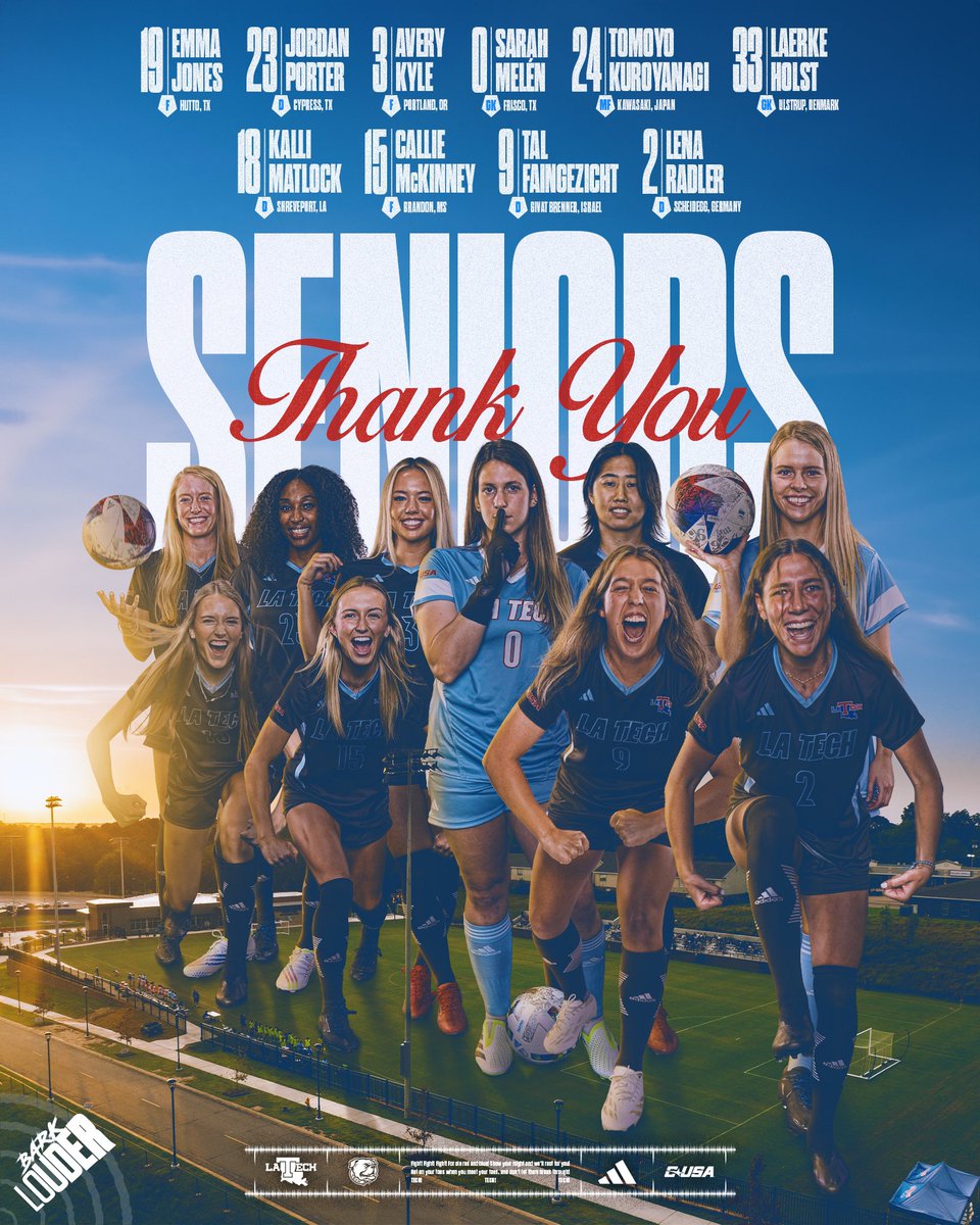 LA Tech Soccer โฝ (@latechsoc) on Twitter photo A special group ๐ A special group ๐