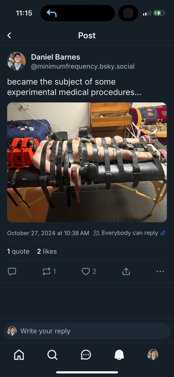 hi! come join me over on bsky for more bondage adventures.

@minimumfrequency.bsky.social