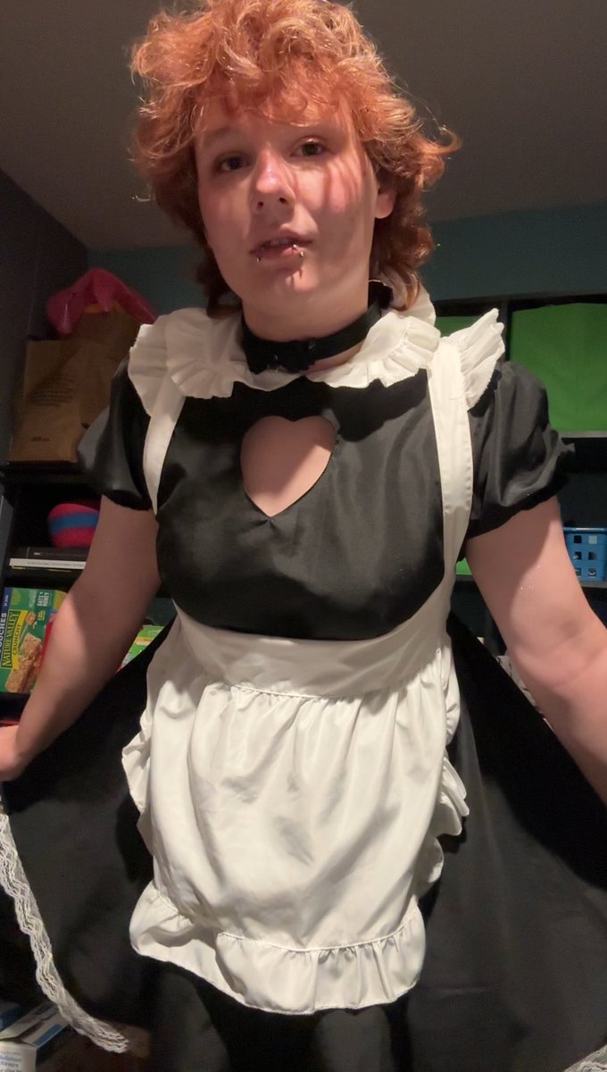 cheriberi_99's tweet photo. #maid boy time https://t.co/YMHEOL7Bvp