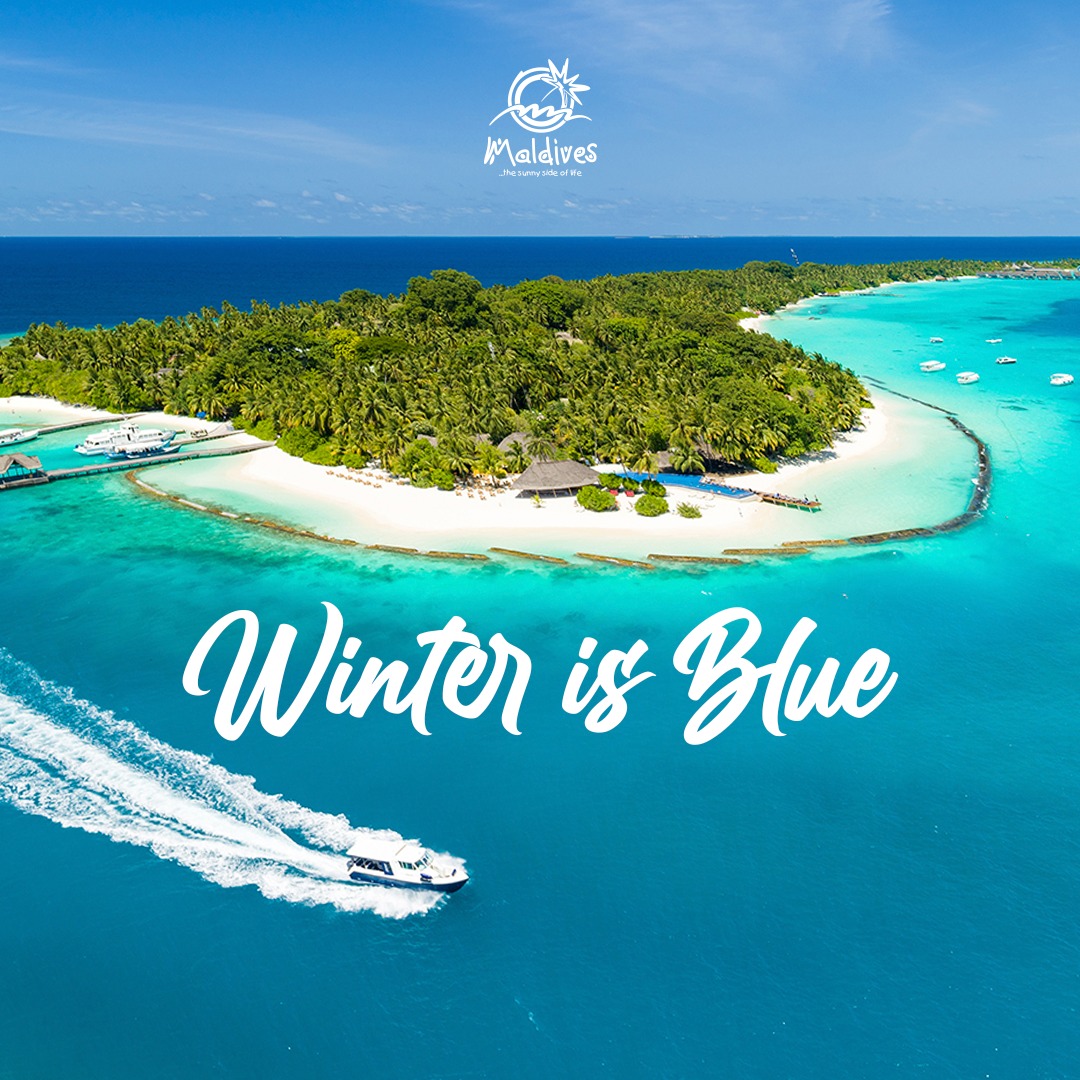 Feeling a little blue this winter? Welcome to our "Winter is Blue" campaign showcasing the endless adventures for travellers seeking a sunsoaked winter. The Maldives offers you the ultimate getaway with our crystal-clear waters and endless sunshine!  ☀︎₊˚⊹

 #VisitMaldives