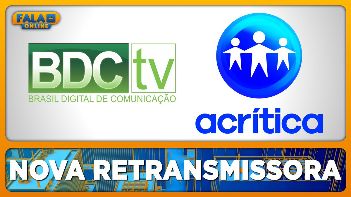 falamaisonline's tweet photo. BDC TV se torna retransmissora da TV A Crítica.
https://t.co/R8M8Me0ypF
#BDCTV #TVACrítica #Televisão #FalaMaisOnline https://t.co/xtrTdrriCj