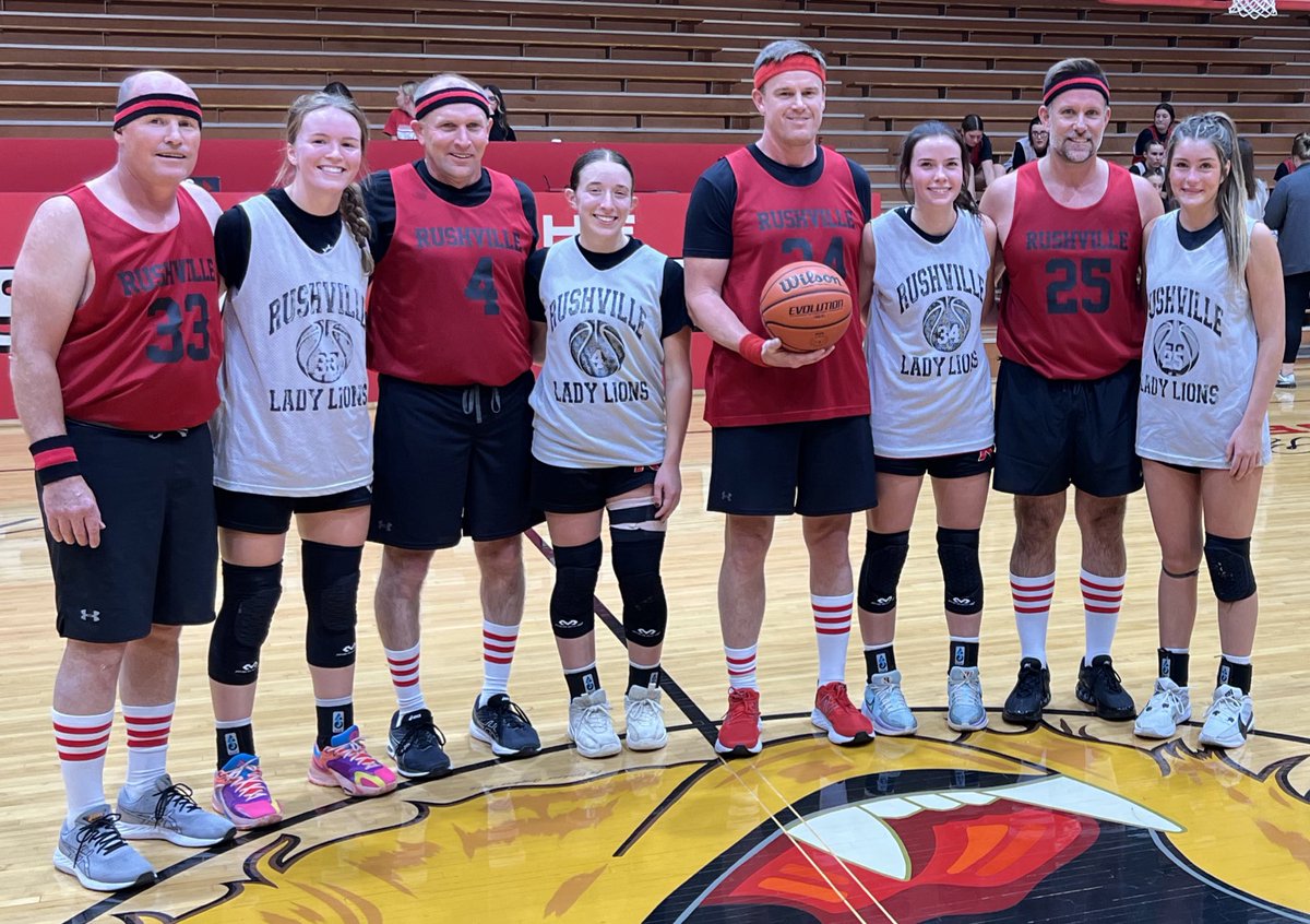 Lady Lion Basketball: Red &amp; Black Scrimmage last night at Memorial Gym. The Lady Lions collected 376 canned food items. The food items will go to the RCHS Lions Shack (Gleaners). Thanks to everyone who brought food items!