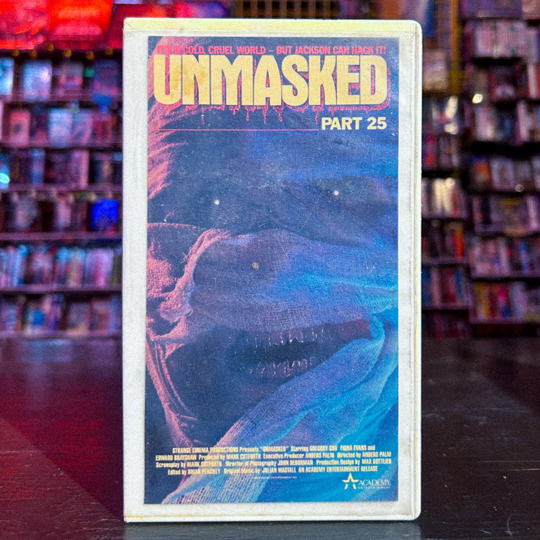 Fresh horror drop 🩸 hitting the shelves today! Tapes available in-store only - open 12-7!

#horrorvhs #horror #halloweekend