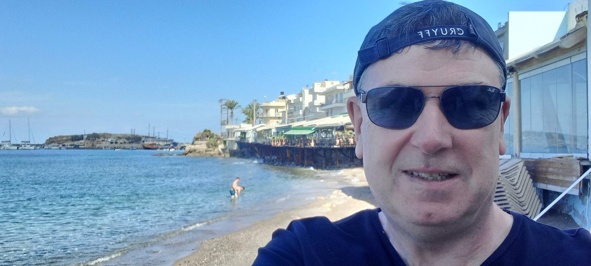 Crete. What a great place for Autumn half term. 22 degrees clear skies