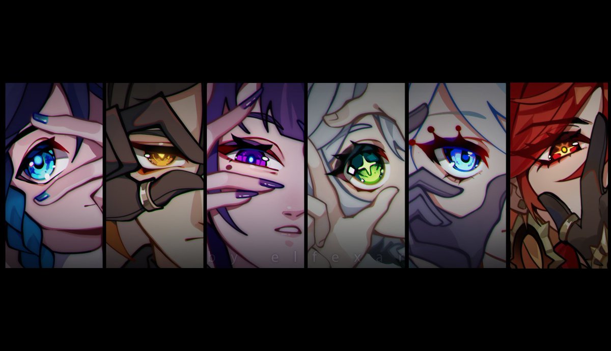 elf_exar's tweet photo. Eye of God 👁️

#GenshinImpact📷 #genshinfanart #hoyocreators #Mavuika https://t.co/RYeFbmdAAf
