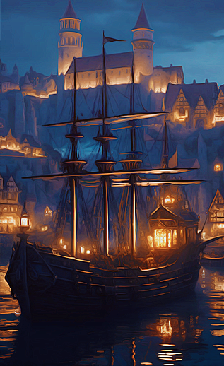 ⚓️El puerto de Lunargenta  #foroderol