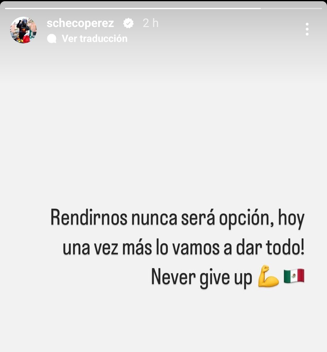annieweenie0's tweet photo. Aquí nadie se rinde 

@SChecoPerez @autodromohr @mexicogp

#MexicoGP #F1esta #MarioAchi #Orgu11oMexicano #VamosCheco 
#NeverGivingUp https://t.co/qhwCTM5yP7
