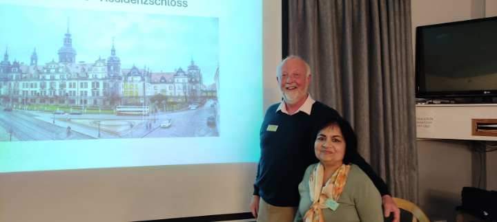 On Tuesday member Adrian gave an interesting talk about the Green Vault jewel heist in Dresden and explained how the "good guys" managed to retrieve most of the stolen articles