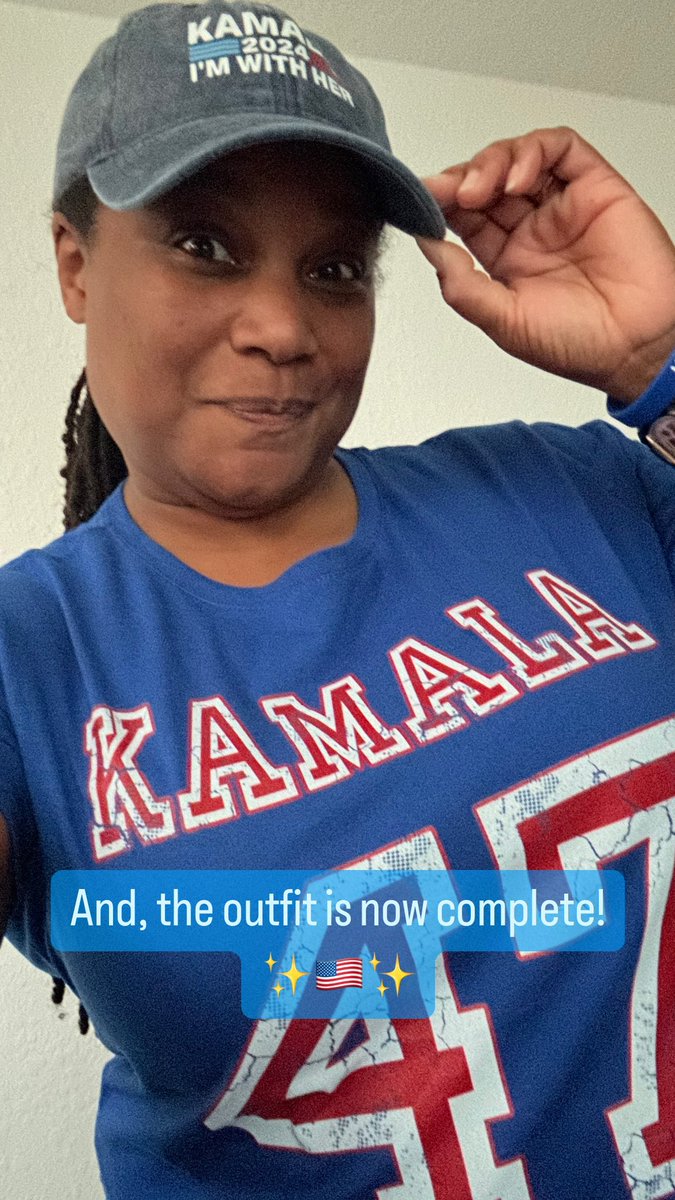 And, the outfit is now complete!