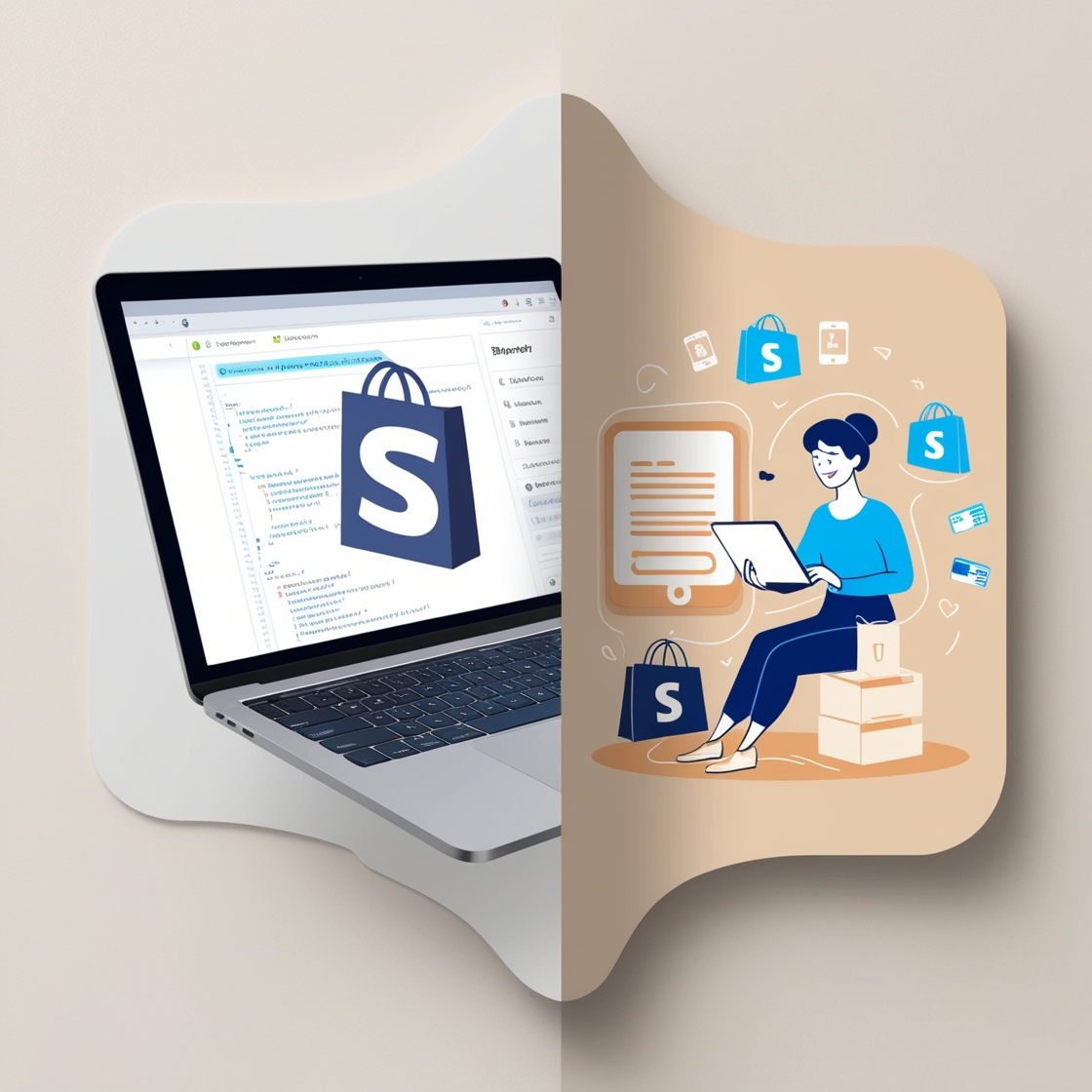 devhasibur's tweet image. Thinking about building a Shopify store?  The right theme, seamless Liquid coding, and a user-friendly design can make all the difference in converting visitors to customers. Need help creating an unforgettable online store? Let’s connect! #ShopifyExpert #eCommerce #LiquidCoding