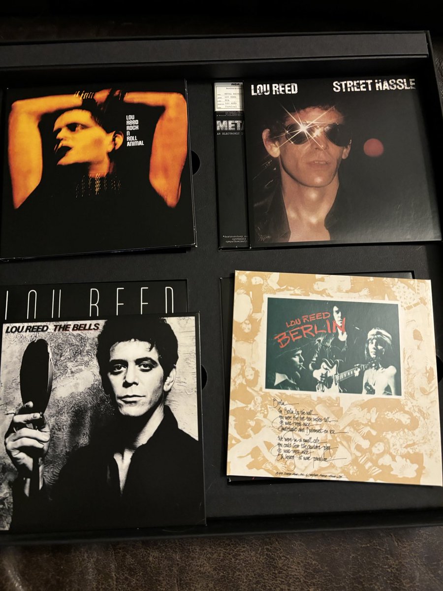 MagpieSaint's tweet image. Playing Lou Reed today 11 years gone
