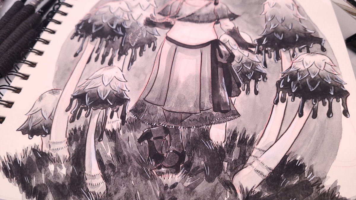 Feeling artsy today?  Join me in exploring how to use a single color to create an entire watercolor illustration in this monochrome watercolor tutorial!  Sketch, ink, and paint with me!

youtu.be/brIeGnTAkkk?si…