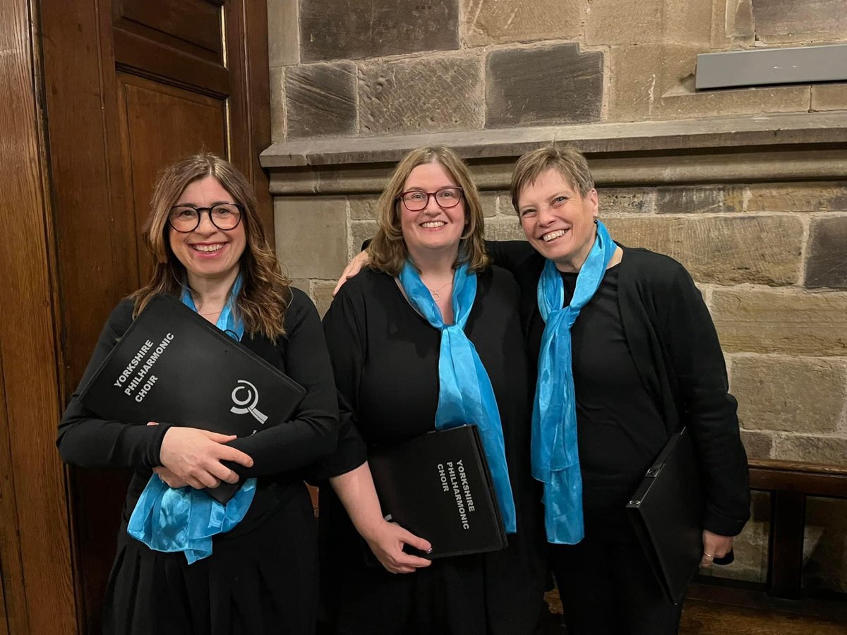 The smiles say it all - a truly magnificent performance of Mendelssohn’s St Paul last night at <a href="/WakeCathedral/">Wakefield Cathedral</a>. A demanding work, rarely performed these days, but when the choir, orchestra &amp; soloists came together the result was electrifying. Drama and excitement in abundance!😊🎶