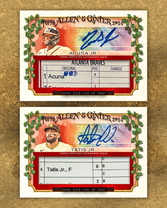 CobiesCards's tweet image. I am thinking about a 5 case Allen and Ginter PYT that would open (assuming full) at 9am on Wednesday morning.  What say you?
All boxloaders = 1 spot
All rip cards are ripped, but they belong to rip card team.