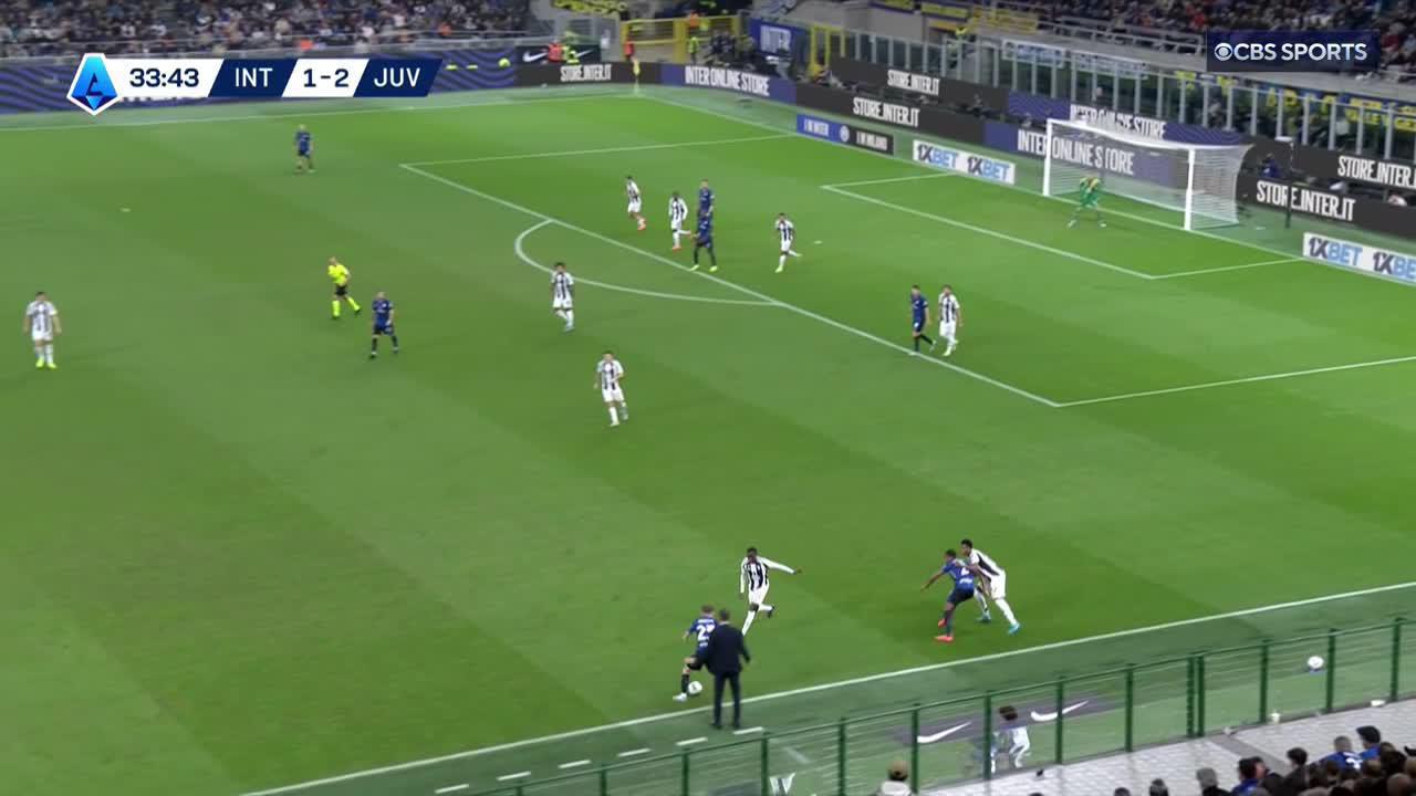Henrikh Mkhitaryan creates space and finds the bottom corner 💥