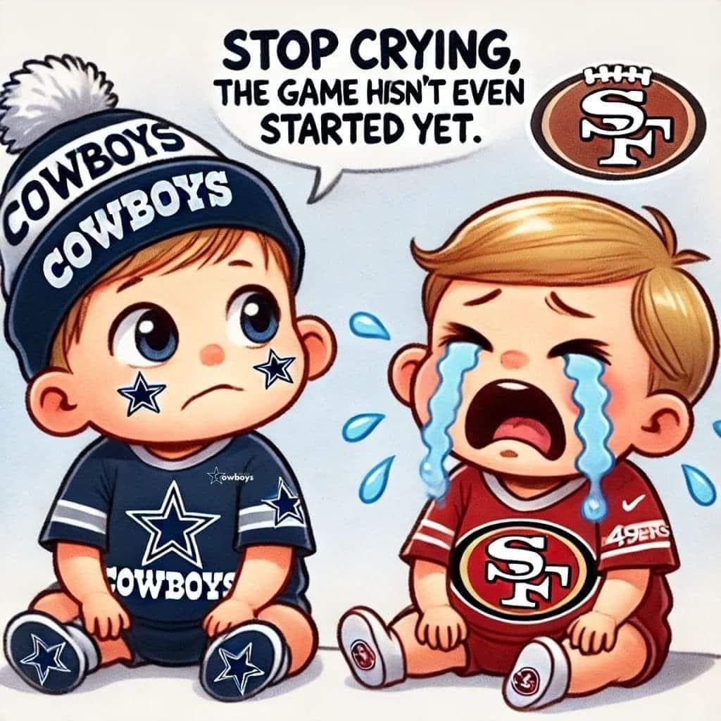 #CowboysNation #DallasCowboys LETS GO BOYS!!! Beat the Brakes off the Niners