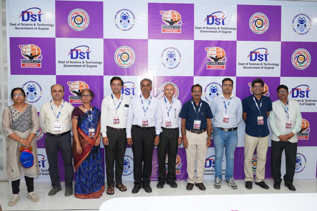 InfoGujcost's tweet photo. #RobofestGujarat 4.0 is not just an event; it’s a launchpad for dreams, a #celebration of young #innovators, and a journey into the #future!

Here, #imagination meets #technology, and #passion turns into #progress.

This is where tomorrow's #leaders and #creators take their first steps.

Let’s #fuel their #spirit and watch them #soar!

@dstGujarat @IndiaDST @monakhandhar @CMOGuj @PMOIndia @mygovindia