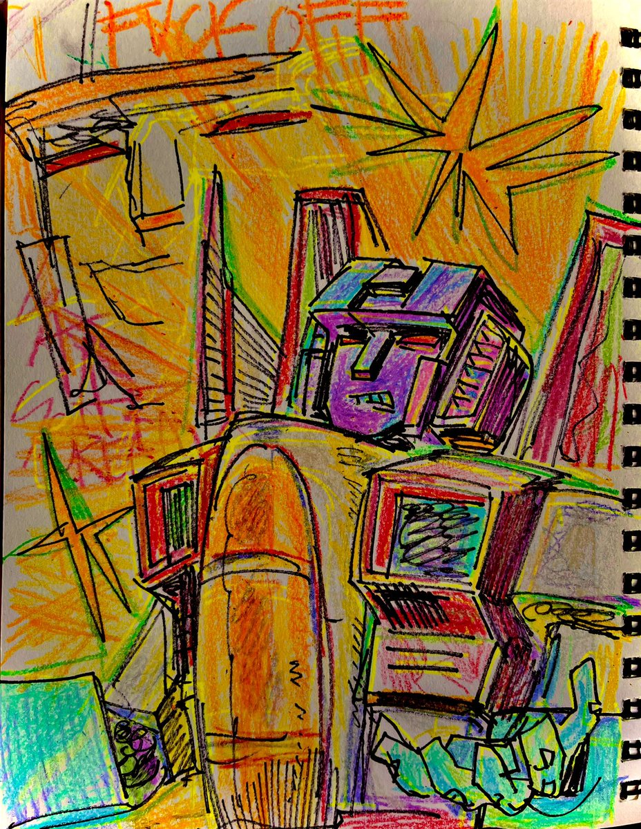 playing with crayons i forgot i had
#starscream