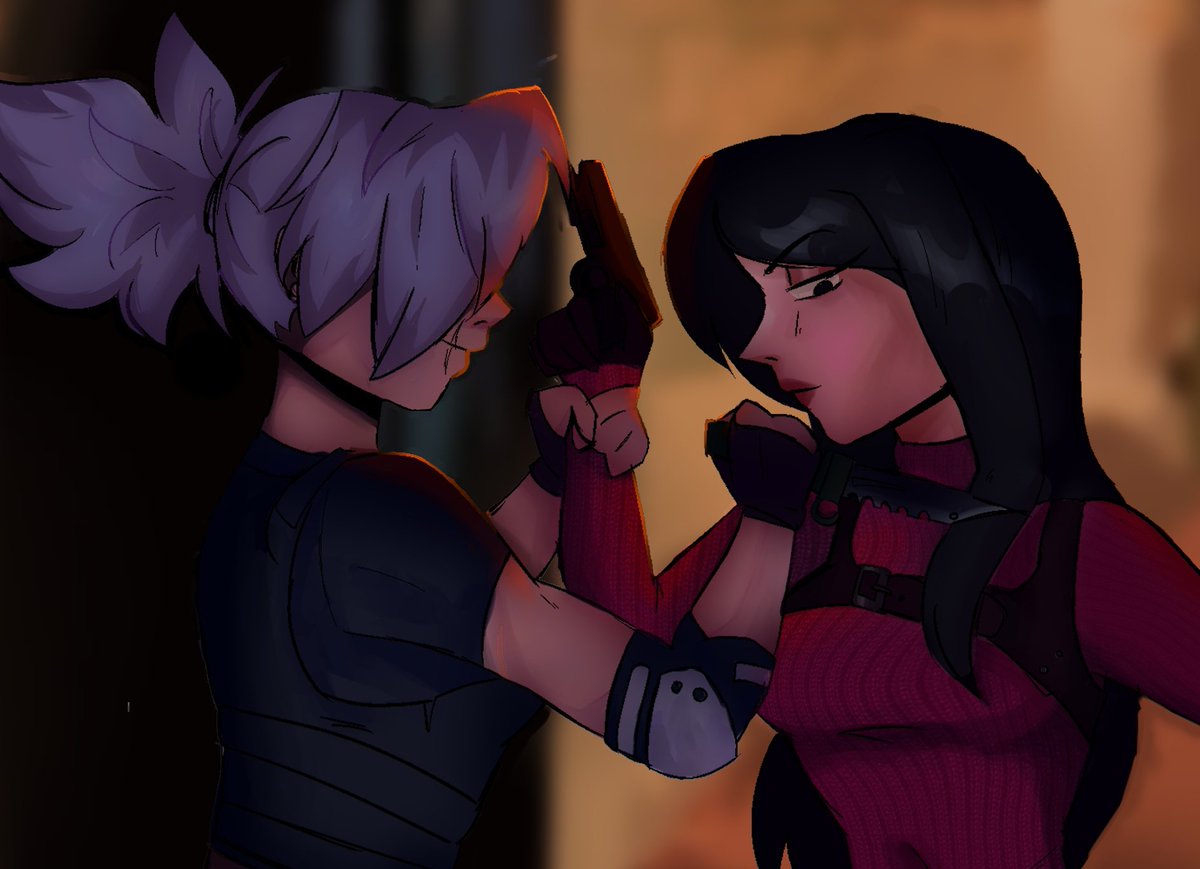 skullheartr's tweet photo. "try using knives next time, better for close encounters"
#SkullgirlsHalloween2024 https://t.co/tiBmHyM2iW