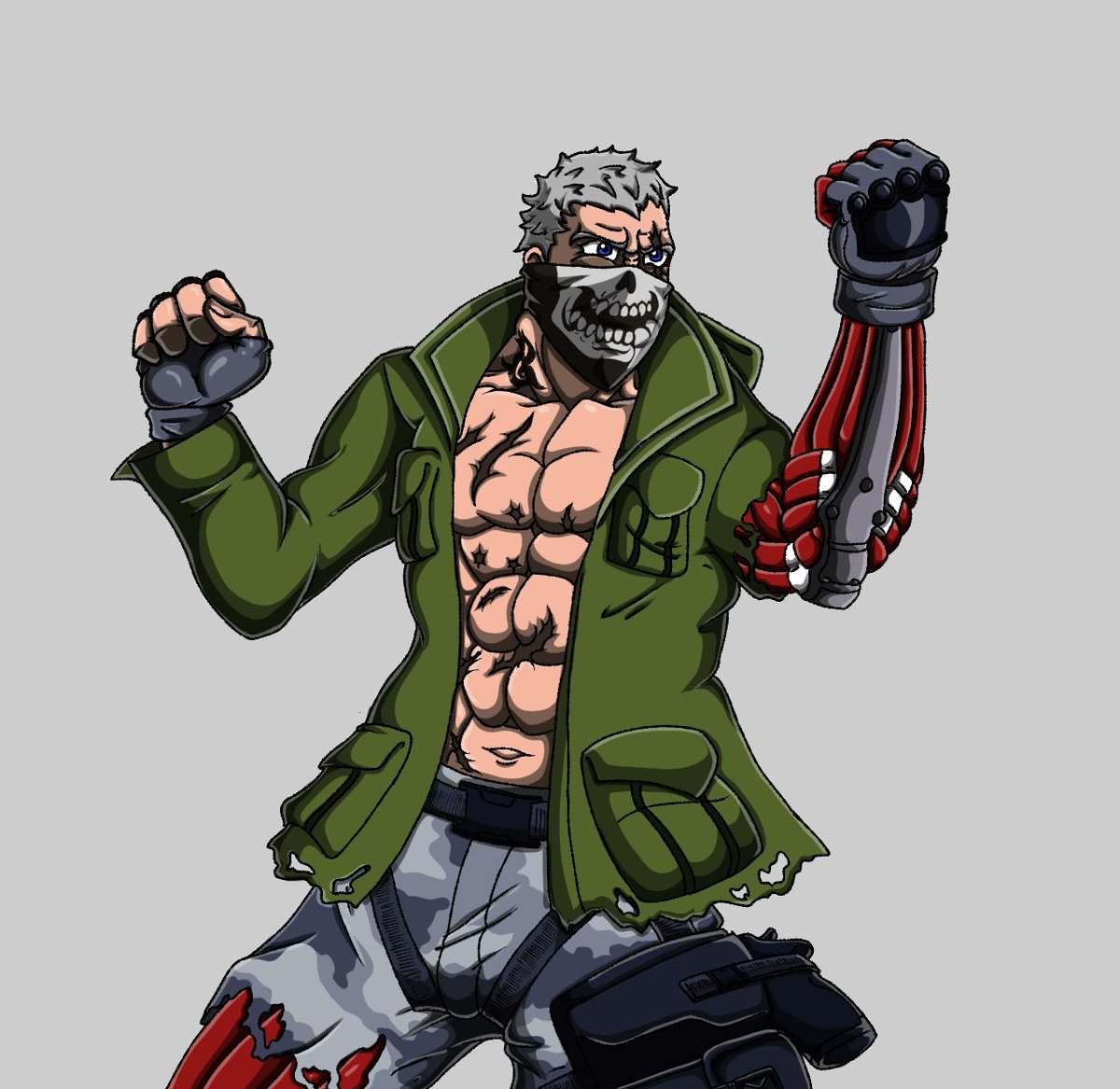 n_yakovin's tweet photo. #TEKKEN30th #TEKKEN8 
#BryanFury #Reina https://t.co/2DzdaIWaAf