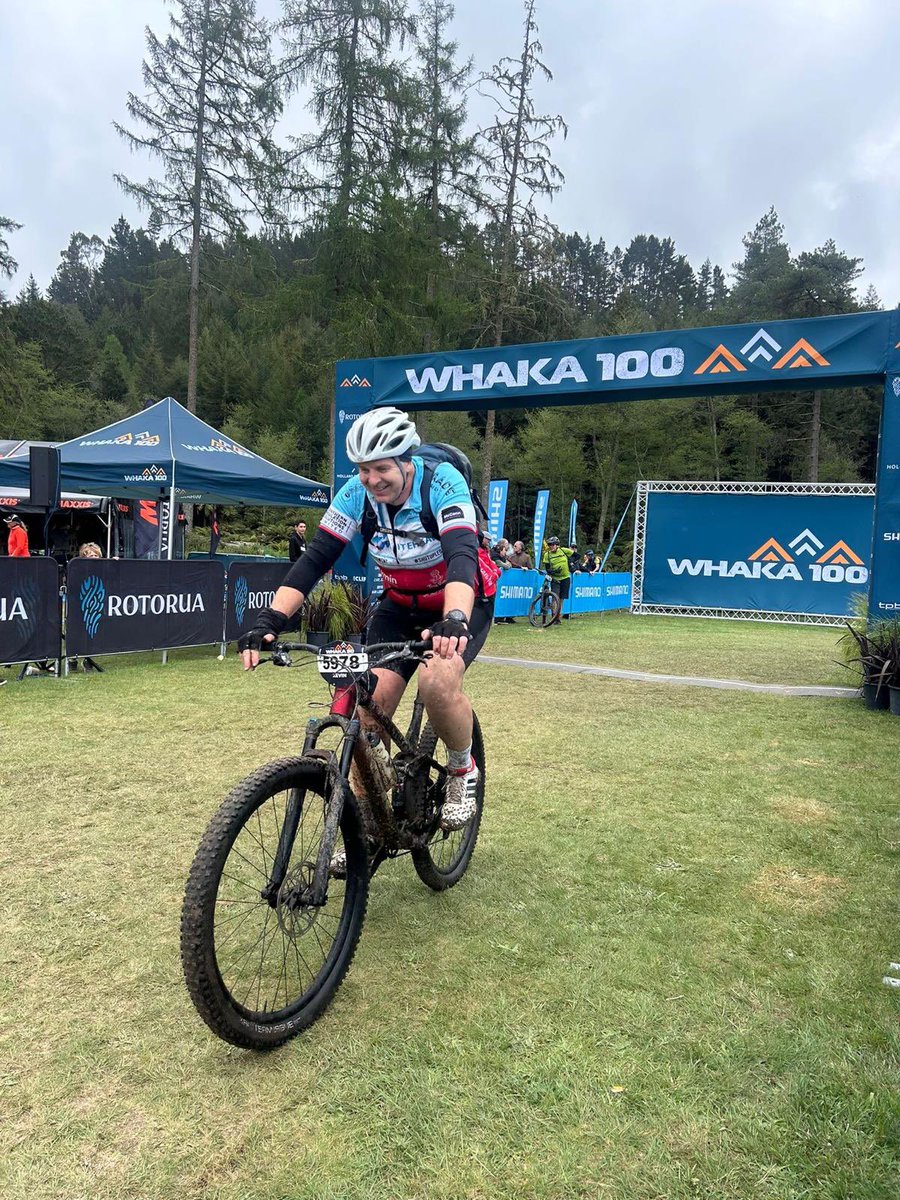 Our Tour de Gwent top made the WHAKA 100 in New Zealand with rider Kev 👋