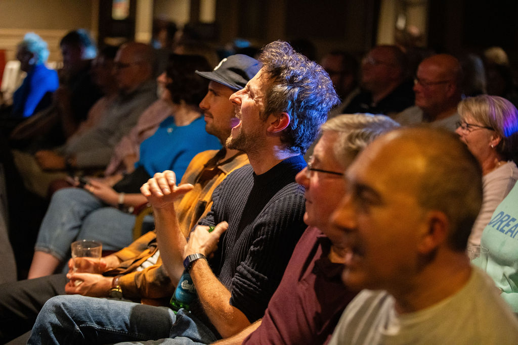 #ThrowbackThursday to our first ever 'A BIG Night of Comedy'.

1 STAGE
1 MIC
1 MILLION LAUGHS - here's just some of them!

Join us for our next #standupcomedy #fundraiser in 2 weeks on Thu 14th Nov <a href="/ReigateManor/">Reigate Manor</a> 

radiomarsden.co.uk/comedy

Photo Credit <a href="/josweeney79/">JoSweeneyPhotography</a> 
<a href="/ChrisSimmsUK/">Chris Simms</a>