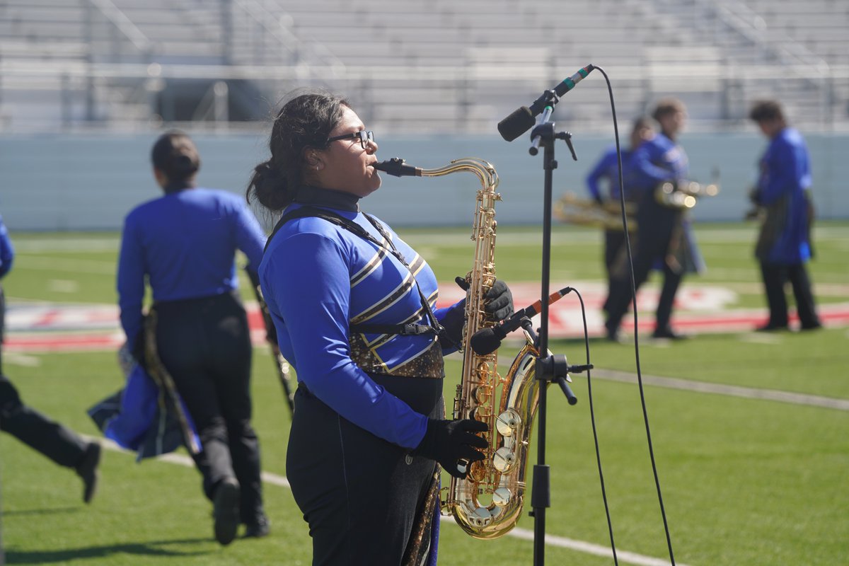Big stage experienced! The Corsicana Tiger Band proved it belonged Saturday afternoon at the 5A Area D Marching Band Contest in Pflugerville, despite not advancing. For more photos, visit facebook.com/CISDTigers. #DBD #CTB