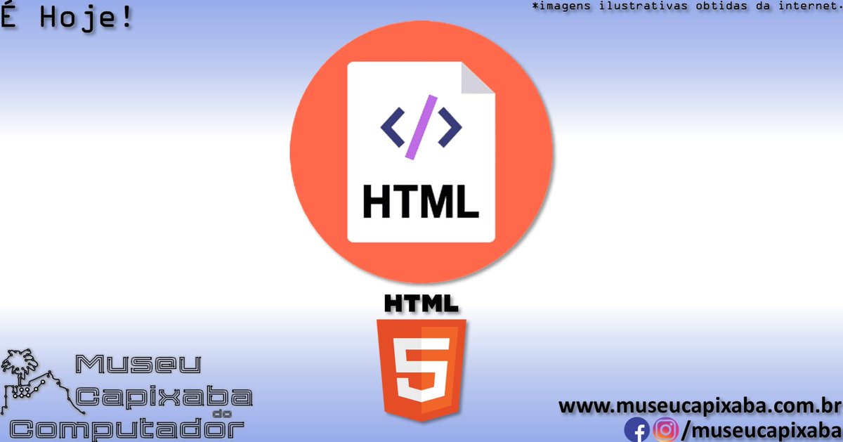 museucapixaba's tweet photo. É hoje! A HyperText Markup Language HTML 5 de 2014

Faz 10 anos!

+em https://t.co/ThEdN4uxdf

#MuseuCapixaba #mcc #éhoje #museu #HTML #TimBernersLee #DanConnolly #IETF #W3C #RFC1866 #CERN #HTML2 #HTML3 #HTML32 #HTML4 #HTML401 #HTML5 #CSS #CanvasAPI #MathML #Netscape #XHTML1 https://t.co/gtNrdMCt0q