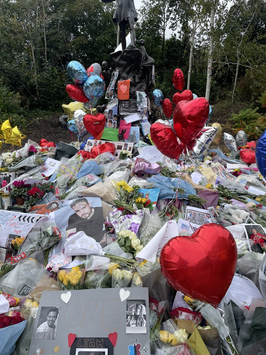dearangelharry's tweet photo. Recently visited Liam’s memorial in London and I will never forget this day. My heart still aches. https://t.co/9VVSmyEieU