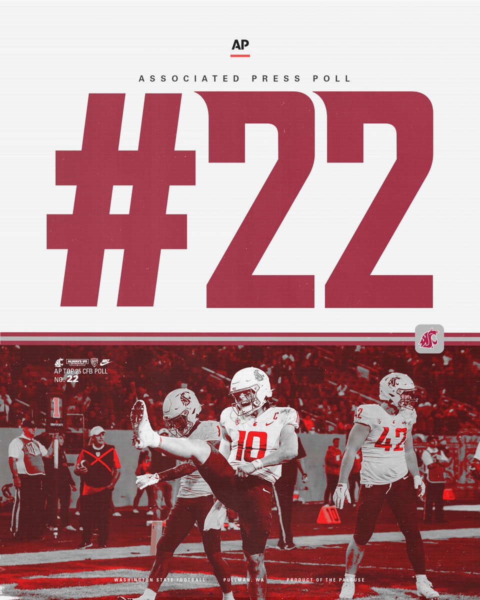 No. 22 in the AP👀🙌
