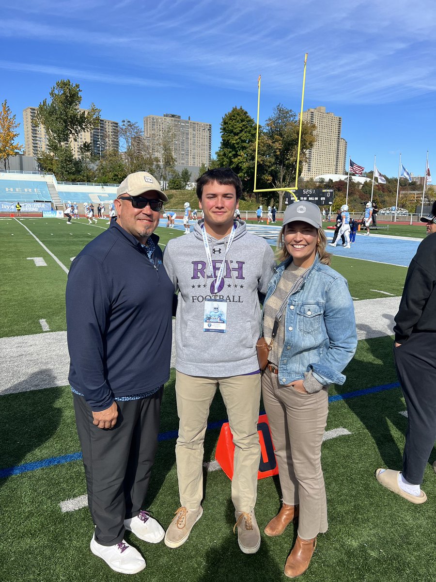 Had a great time <a href="/CULionsFB/">Columbia Football</a> yesterday! Thank you for the game day invite. I really enjoyed meeting all of the coaches and learning about the school! <a href="/CoachManion_/">Joe Manion</a> <a href="/NJMallard/">Noah Mallard</a> <a href="/Coach_Batti/">Chris Batti</a> <a href="/RFH_Football/">Rumson-Fair Haven Football</a> <a href="/RecruitsRFH/">RFH Football Recruits</a>