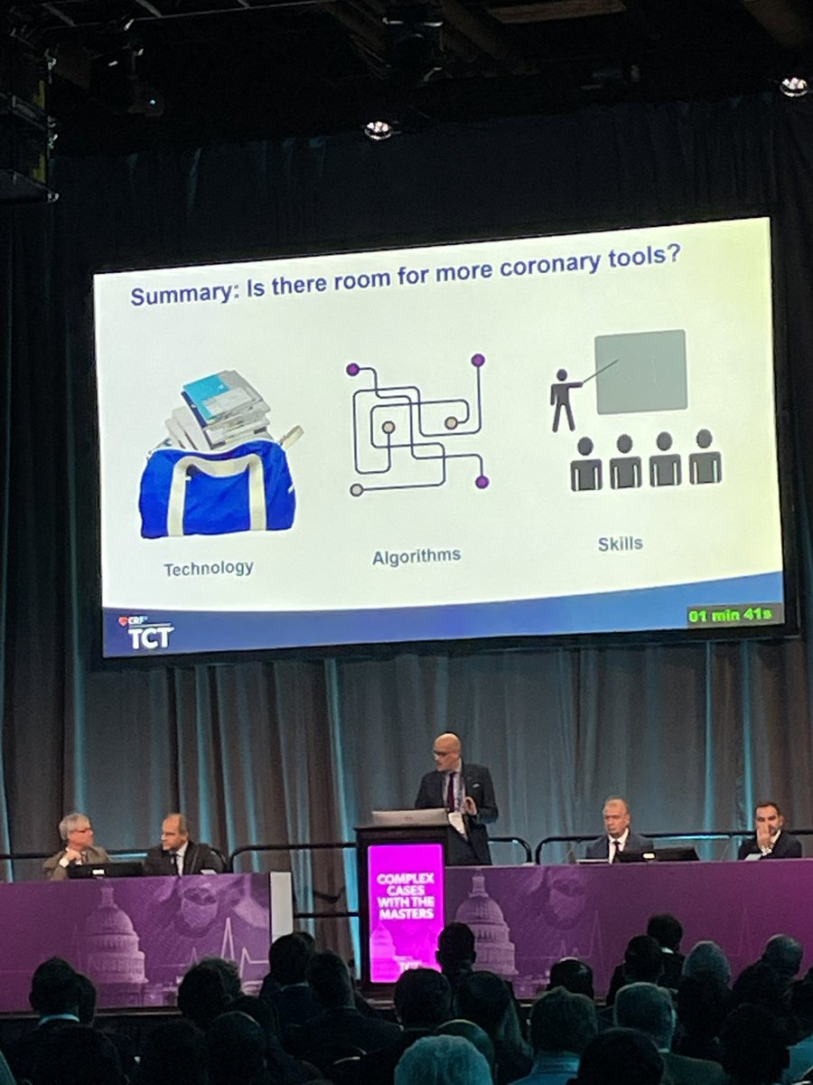 David L. Fischman (@fischman_david) on Twitter photo <a href="/SmithElliotjs/">Elliot Smith</a> discussing role of new tools for treatment of complex coronary disease. It will take more than the technology! <a href="/crfheart/">Cardiovascular Research Foundation</a> #TCT2024 <a href="/SmithElliotjs/">Elliot Smith</a> discussing role of new tools for treatment of complex coronary disease. It will take more than the technology! <a href="/crfheart/">Cardiovascular Research Foundation</a> #TCT2024