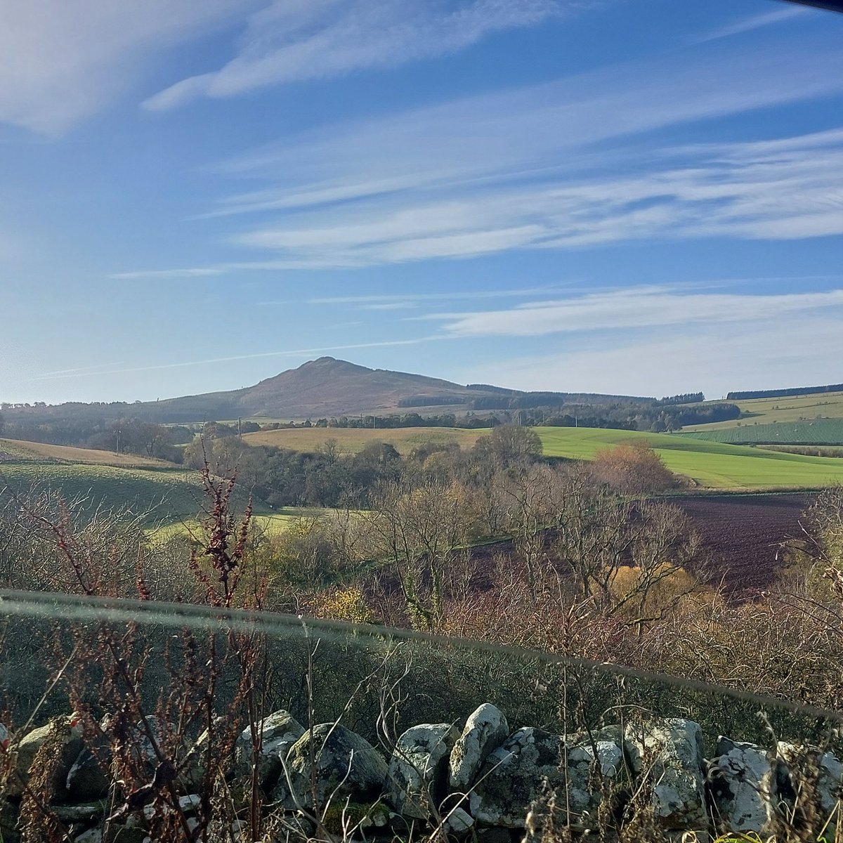 A beautiful autumnal weekend working supporting patients in the rural borders #hospitalathome #nhsborders