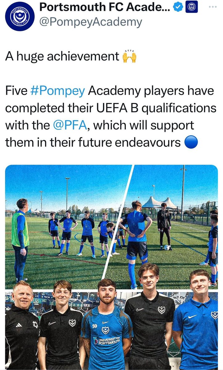 🚨October Half Term🚨

⚽️Looking for 1-1 football coaching for yourself or kids? 

Former #Pompey Academy defender Jack Fox who spent 10 years in the academy has his UEFA B Coaching Badge under his belt and is available for bookings in the Gosport, Fareham and Portsmouth area