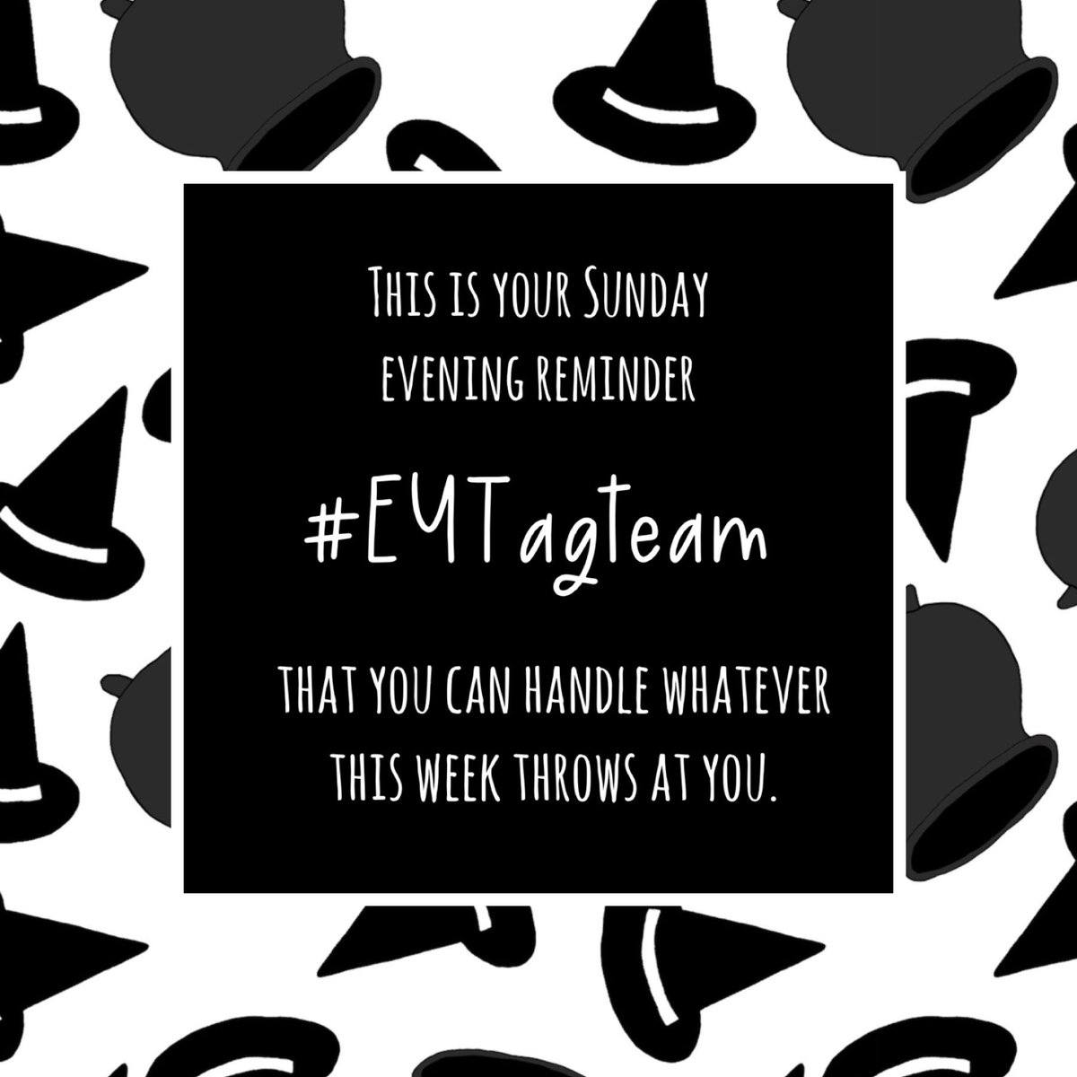 EYTagteam's tweet image. This is your Sunday evening reminder #EYTageam that you can handle whatever this coming week throws at you; we are only ever a message away. 

Happy Half Term to all on holiday - relax and recharge 🧡

Remember we are always #StrongerTogether 

#EYTagteam