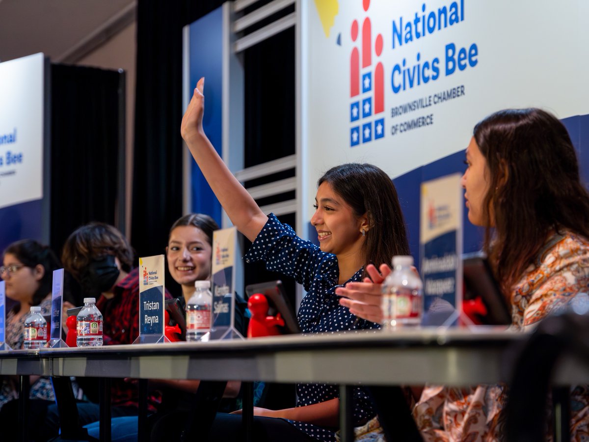 📜 On #NationalCivicsDay, we reflect on the ideas that sparked a democracy—and the young leaders building its future today. 

Help us continue empowering civic literacy by voting for the #NationalCivicsBee to win recognition at the <a href="/anthemawards/">anthemawards</a>! ➡️ bit.ly/40cBr8M