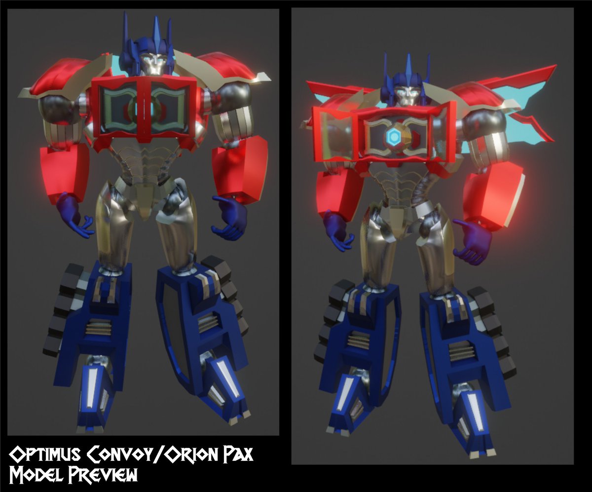 atheurer1's tweet photo. More models made.

Optimus Convoy/Orion Pax and Velvet Crowe (Swimsuit w/ harem pants). https://t.co/XKSWxao2Rt