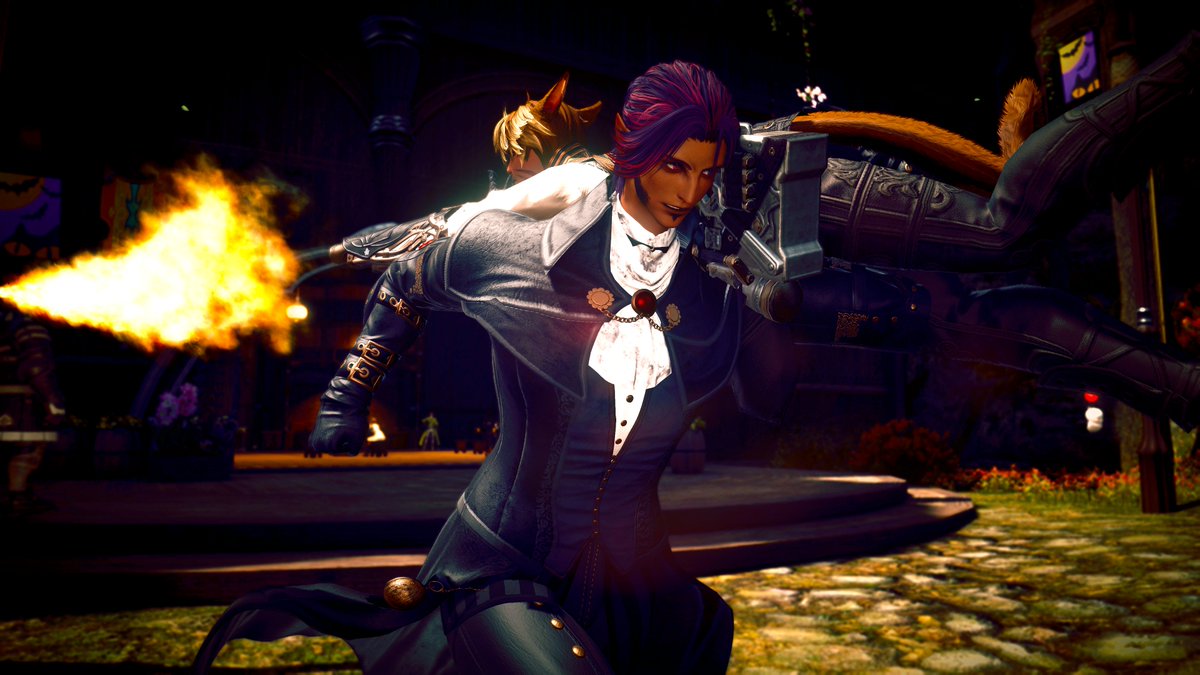 ElezenThief's tweet photo. Day 29: Surprise  

POV: Watching someone literally haul his best friend out of trouble 

#gposers #elftober #elftober2024 #ElezenHours #ffxiv #elezen #gpose https://t.co/po7FFtzZTb