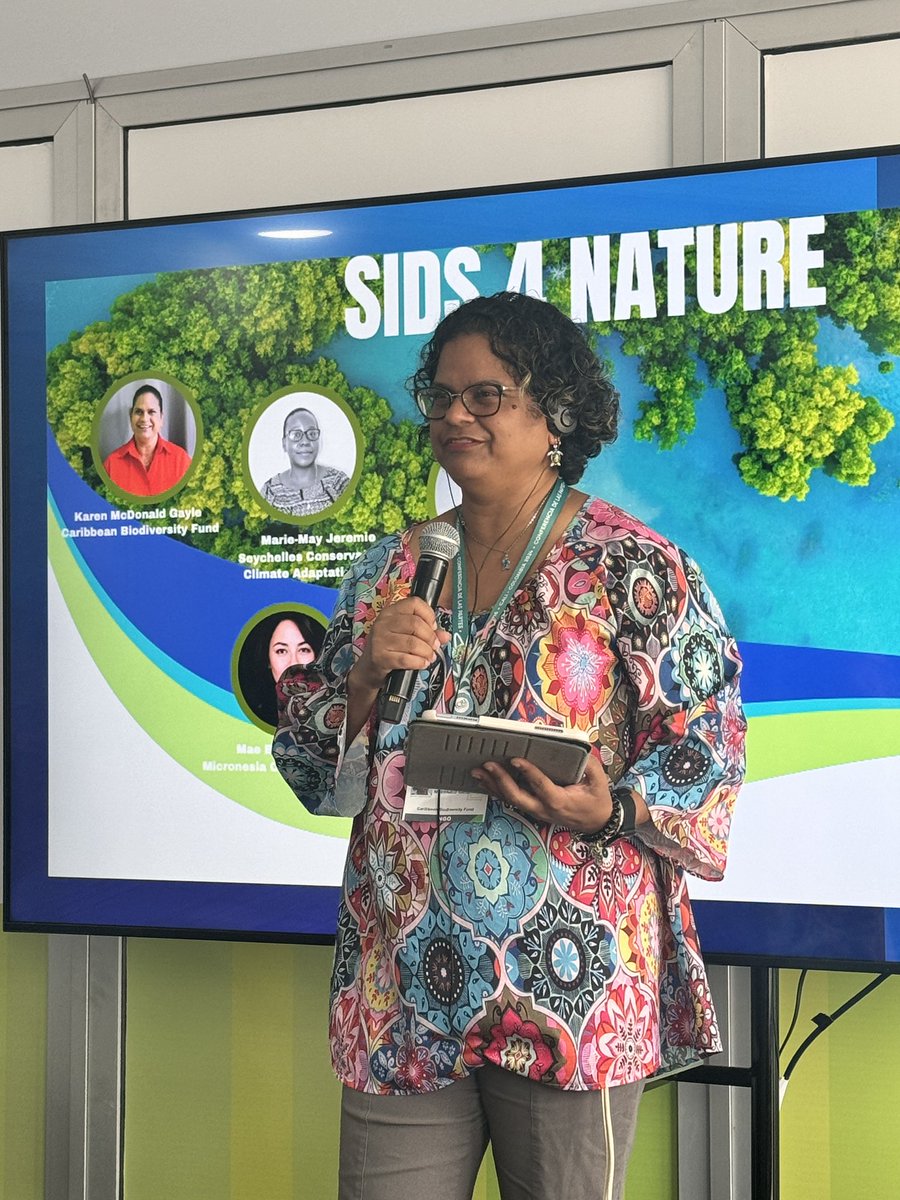 Laura Canevari (@lauracanevari) on Twitter photo Kick off of exciting session on the role
of Conservation Trust Funds in #SIDS STARTING NOW!!!#COP16Cololombia <a href="/caribbiofund/">Caribbean Biodiversity Fund (CBF)</a> <a href="/GlobalFundCoral/">Global Fund for Coral Reefs</a> <a href="/GLISPA_discuss/">GLISPA</a> Nature Positive Pavilion Kick off of exciting session on the role
of Conservation Trust Funds in #SIDS STARTING NOW!!!#COP16Cololombia <a href="/caribbiofund/">Caribbean Biodiversity Fund (CBF)</a> <a href="/GlobalFundCoral/">Global Fund for Coral Reefs</a> <a href="/GLISPA_discuss/">GLISPA</a> Nature Positive Pavilion
