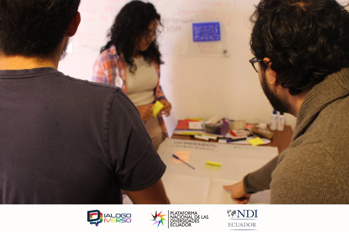 ✨ Hoy culminó el segundo día de las Sesiones de Planeación de Incidencia Política de la Comisión de Acceso a Justicia y Desnaturalización de todas las Expresiones de Violencia de la Plataforma Nacional de las Diversidades – Ecuador.

Gracias al apoyo de <a href="/NDI_Ecuador/">NDI Ecuador</a>, seguimos