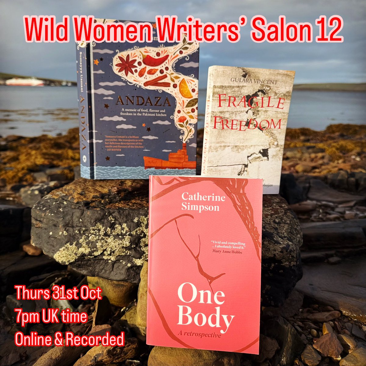 Victoria Bennett ๐ผ๐๐บ๐ง๐ผโโ๏ธ (@vikbeewyld) on Twitter photo ๐ Less than a week to go until the October #wildwomenwritersalon with guests <a href="/gulara_vincent/">gulara vincent</a> <a href="/cath_simpson13/">catherine simpson</a> <a href="/SumayyaUsmani/">Sumayya Usmani</a> ๐ The Country of My Body: Stories of Womanhood, Identity & Freedom. 31 Oct 7pm UK time, online & recorded ๐๏ธ Pay What You Can eventbrite.co.uk/e/wild-women-wโฆ ๐ Less than a week to go until the October #wildwomenwritersalon with guests <a href="/gulara_vincent/">gulara vincent</a> <a href="/cath_simpson13/">catherine simpson</a> <a href="/SumayyaUsmani/">Sumayya Usmani</a> ๐ The Country of My Body: Stories of Womanhood, Identity & Freedom. 31 Oct 7pm UK time, online & recorded ๐๏ธ Pay What You Can eventbrite.co.uk/e/wild-women-wโฆ