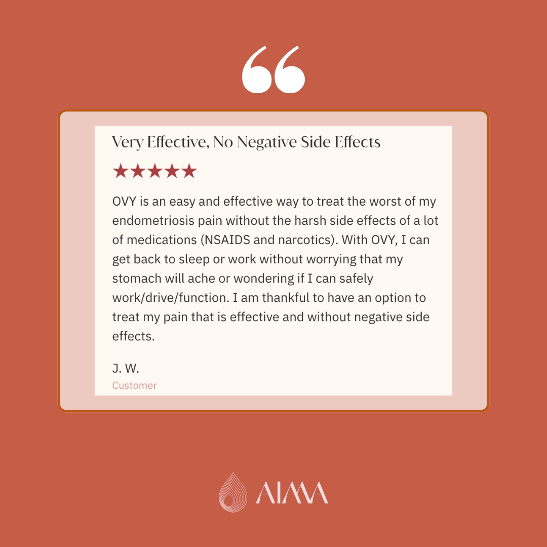 LannaLast166648's tweet image. ⭐️⭐️⭐️⭐️⭐️ "Very Effective, No Negative Side Effects"
#EndoWarrior #PainRelief #PelvicPainRelief #EndometriosisAwareness #NaturalPainRelief #CycleCare #OVYRelief #PainFreeLiving #endo #spoonies #spoonie #periodpain