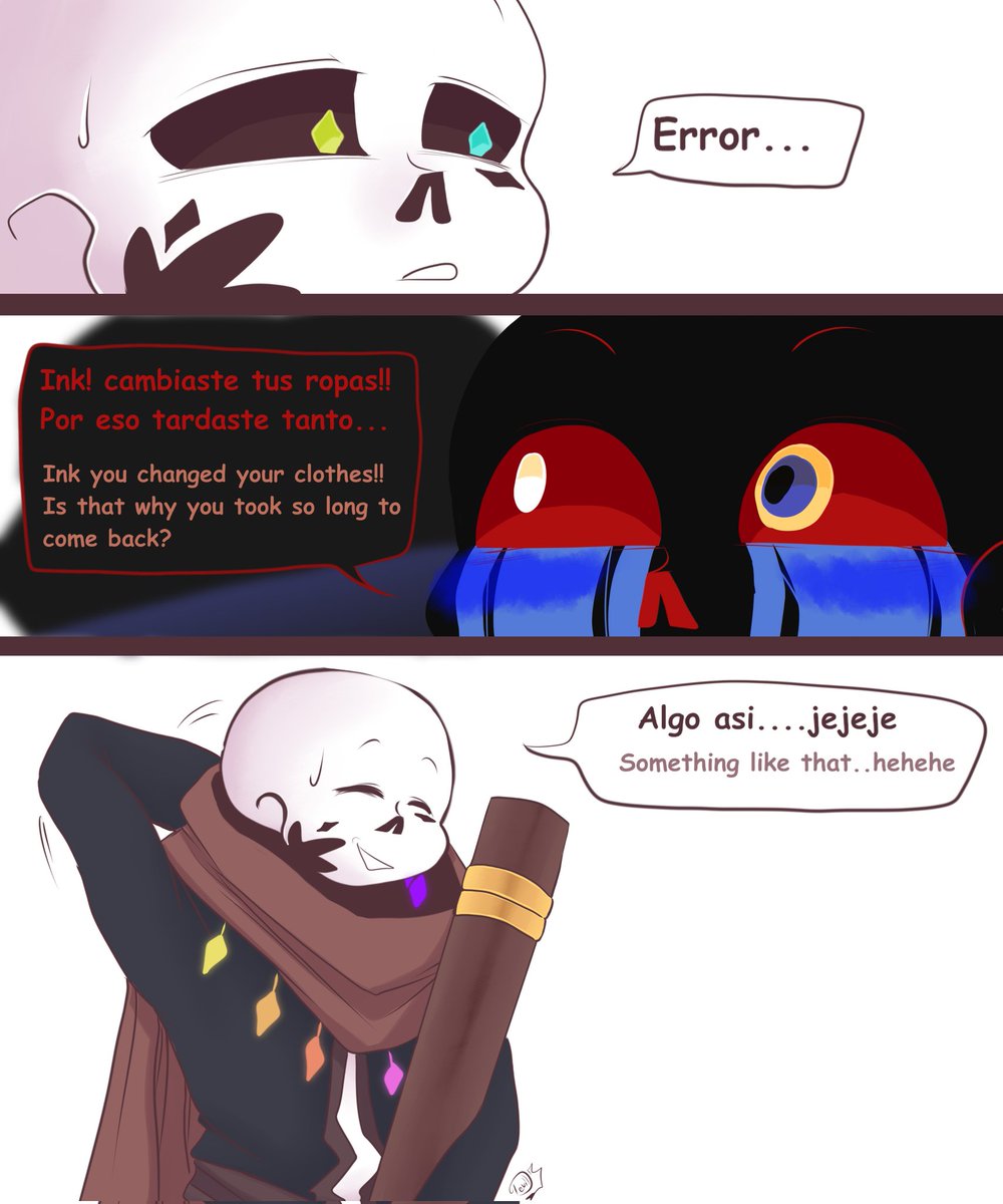 data_devihre's tweet image. Act Four: &quot;Loneliness&quot; P.7 
Sorry 😞

#codevihre