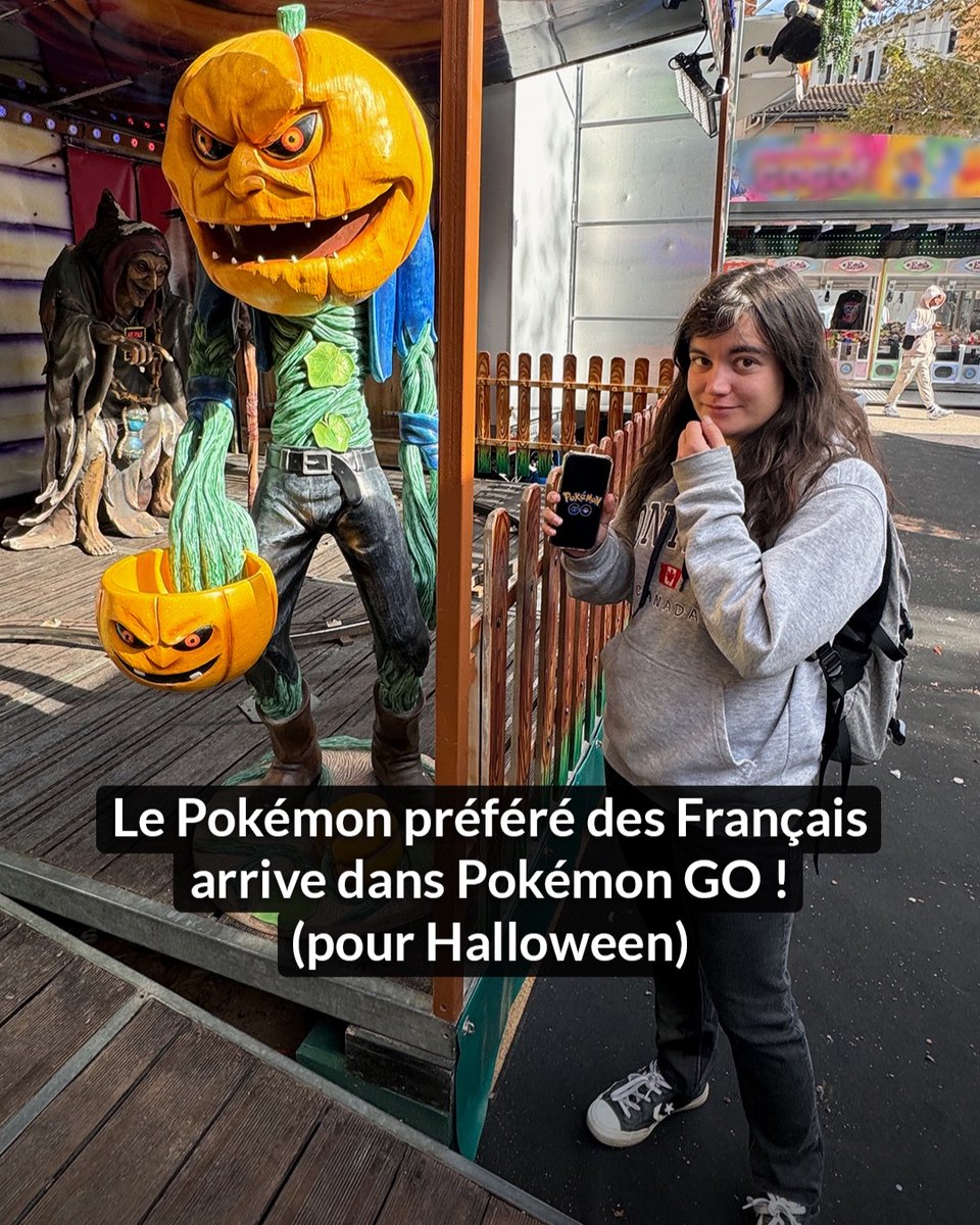 PokemonGOfr's tweet image. 😱 #Halloween est là,  et Ectoplasma G-Max aussi 👀
🔁Le premier ami qui apparaît lorsque tu cliques sur partager doit te rejoindre pour cette saison effrayante ! 🎃 Qui est-ce que ça sera ? 👻 #ReadyToHaunt #SpookyChallenge #AttrapezLesTous #Halloween #France #HappyHalloween