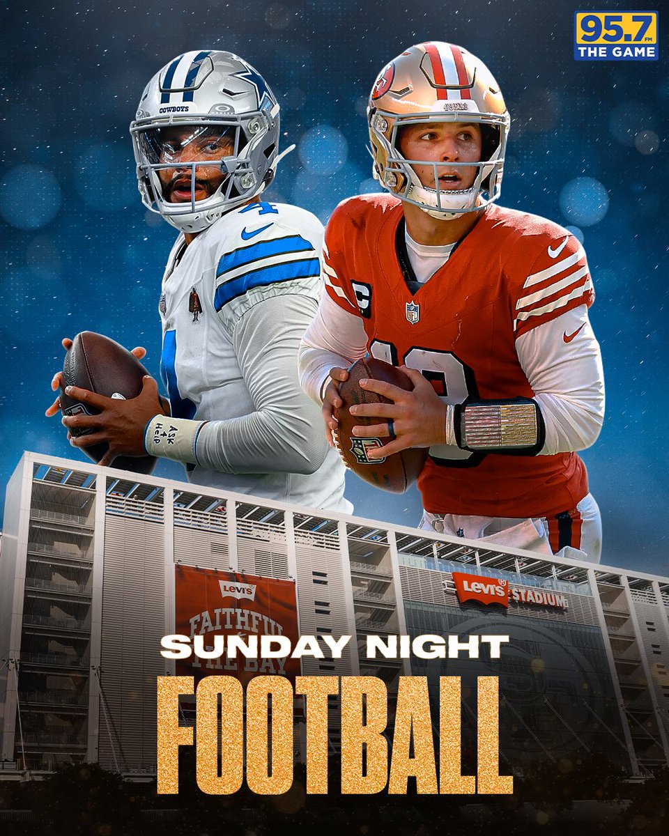 957thegame's tweet image. Prime time action 🤩 #DALvsSF